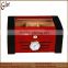 Classical storage wood cigar box with drawer