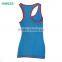 Custom OEM Workout Plain Elastic Cool Dry woman tank top Women Gym Sports Yoga Jogging Tank Top