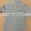 MENS DENIM PRINTED SHORT SLEEVE SHIRT WITH ENZYME WASHED Nd03