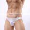 MGOO Simple Sexy Chinlon Silver Boxer Brief For Men Boxer Shorts Dido Underpants MB011