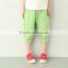 Newest Fashion Girl Casual Loose Linen Trousers,Kids Elastic Hems Pants