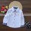 2017 Spring baby boys blouse wholesale red long sleeve baby boys blouse design