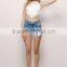 New Arrival 2015 Ladies Clothes European Style Beach Wear Sexy Spaghetti Strap Lace Women Crop Top Wholesale