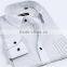 In stock cheap dot printed formal shirt for mens collared uniform work shirt