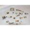 Shower hardware with high quality metal and plastics
