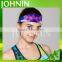 Johnin spandex colorful women Yoga sport bandana stretch headband