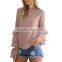 New products best-selling blouse collar neck designs