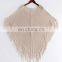 Beach Sexy Female Coat Fringed Shawl Knitted Blouse