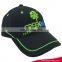 ECO-Friendly High Quality Best Price Embroidered Baseball Trim Cap Hat With Sandwich Brim And Embossed Buckle