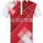 China manufacturer OEM high quality sublimation dri fit golf clothes/golf shirt