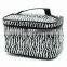 Travel Makeup Bags Case Stripe Vanity Tolietry Wash Beauty Storage Organizer