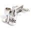 Wine Bottle and Cup Cuff Link Silver Cheap Shirt Cufflinks Men