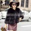 2016 Wholesale New Women Real Fox Fur New Fashion Clothes Cropped Fur Jacket