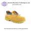 New design construction work boots leather steel toe insert safety boots