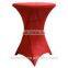 durable table cover,Lycra table cover,spandex Cocktail Table Cover