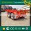 4 axle Low Bed Truck 35 ton 2 Semi Trailer Chips