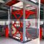 7LSJG Shandong SevenLift rotating hydraulic scissor stage lifting roof lift platform