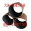 FZB012 copper based PTFE composite bushing, steel sintered tin bronze powder, rolling self-lubricating material.