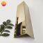 Multiple options stainless steel curved wall trim L shape metal tile trim corners