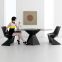 Modern Karim Rashid Vertex design fiberglass leisure dining chair