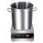 Commercial induction cooker 6000W 220V high power flat soup stove restaurant stir fry induction cooker