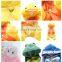 Animal design cute duck frog rabbit shark cosplay waterproof raincoat for dog