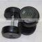 Custom Logo Dodecagon Rubber Fixed Dumbbell Weights Set