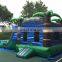 Blue Crush Bounce House Combo Water Jumping Castle Inflatable Wet Dry Bouncy Houses With Water Slide