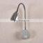 Flower Like No Wiring Wall Lamp With Chrome And Black Colour Hot Welcome Reading Lamp Bed Wall Factory Wall Lamp Designs