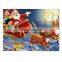 Season's Greetings Stained Tempered Glass Choppping Cutting Boards