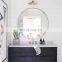 Fancy Bathroom Mirrors Decor Silver Shower Mirror Bathroom Mirror With LED Light