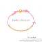New design leather braid bio magnetic bracelet wholesale