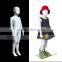 Plastic Children Girl Mannequin Cheaper Dummy for Display YKK01