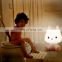 Animal led table lamp white night light reading lamp for kids