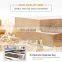 Double White Nail Tables Desk Vacuum Salon Manicure Furniture Nail art table
