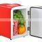 Antronic ATC-004 fridge mini 4 litres 6 can mini fridge cooler and warmer red bull mini fridge