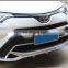 high quality ABS material front & rear bumper guard protector Skid plate for 2016-2018 new RAV4