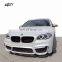 High quality M5 style body kit for BMW 5 series f10 f18  car bumper rear bumper side skirts for BMW F10 plastic material