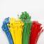 Cable Tie Black  White Coloured/Self-Locking/ Releasable /with a small insert holder with any size can customized