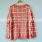 Batwing Mohair Sweater for Women Cute Pattern Knitting Loose Sweater