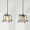 Vintage Industrial Iron Pendant Light E27 Decorative Retro Lamp Fixture