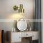 Nordic modern minimalist creativity iron led wall lamps for decoration