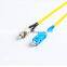 SC UPC FC UPC Simplex Single mode G657A or customized Fiber Optic Patch cord Fiber Jumper