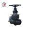 Tyco Valve China Factory Socket Weld SW A105  Forged Steel Manual Handwheel Globe Valve