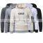 Customized LOGO plus size fashion men's autumn and winter long-sleeved hooded sweater pullover