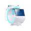 7 in 1 water intelligent ice blue skin care Aqua Oxygen Facial jet machine skin scanner analyzer