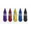 AOSU 740SJ Car Iron Wheels Rims Lug Nuts With Anti-Theft Spiked Bullet Lug Nuts