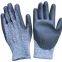 Cut Resistant Level 5 HPPE Liner PU Coated Anti Cut Gloves With EN388 4543C   bagloves