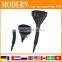 Oil funnel oil drain pan oil filter wrench