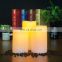 500 Hours Electric Led Flameless Candle Colorful Led Lights With 18 Buttons Remote Control